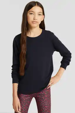 Wehkamp Anytime longsleeve t-shirt donkerblauw aanbieding