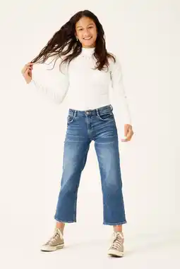 Wehkamp Garcia cropped straight fit jeans 576 mylah dark used aanbieding