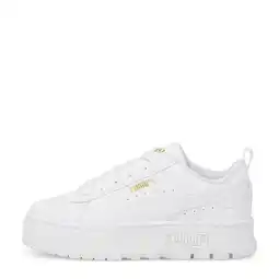 Wehkamp Puma mayze lth sneakers wit/goud aanbieding