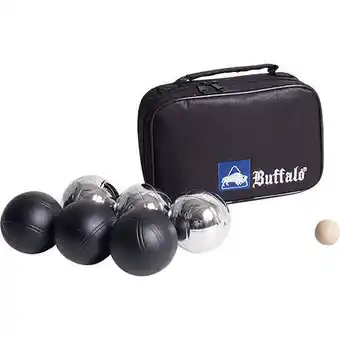 Wehkamp Buffalo  jeu de boules set gepoedercoat metaal (6st.) aanbieding