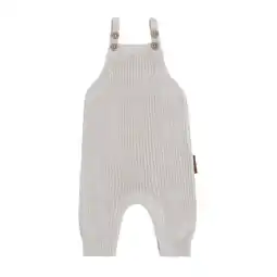 Wehkamp Baby's only gebreide tuinbroek soul van biologisch katoen warm linnen aanbieding
