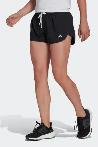 Wehkamp Adidas performance hardloopshort zwart aanbieding