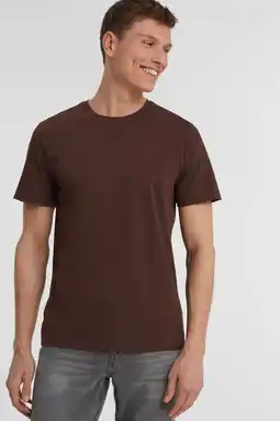 Wehkamp Anytime t-shirt bruin aanbieding
