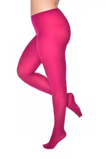 Wehkamp Pamela mann plus size panty 50 denier fuchsia aanbieding