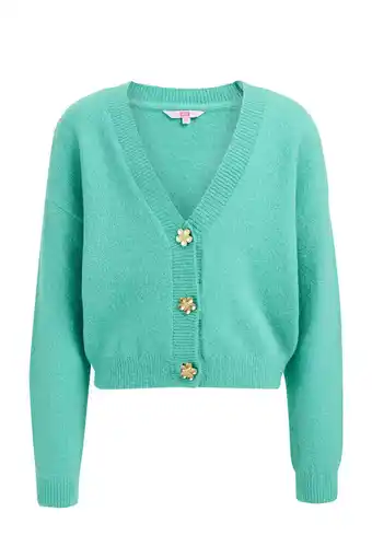 Wehkamp We fashion vest groen aanbieding