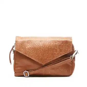 Wehkamp Chabo bags  leren crossbody tas rio romy cognac aanbieding