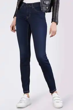 Wehkamp Mac skinny jeans dream skinny dark washed aanbieding