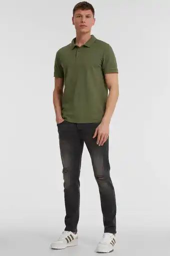 Wehkamp Anytime slim fit jeans donkergrijs aanbieding