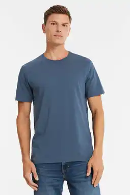 Wehkamp Anytime t-shirt navy aanbieding