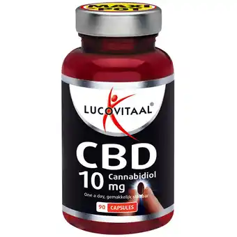 Wehkamp Lucovitaal cbd cannabidiol 10mg - 90 capsules aanbieding