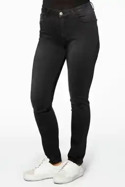 Wehkamp Yoek skinny jeans zwart aanbieding