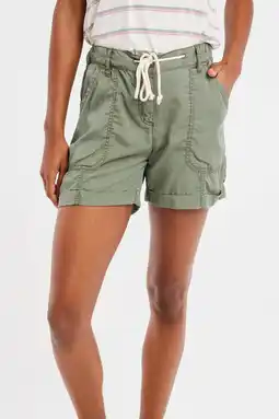 Wehkamp Protest straight fit short prtrue groen aanbieding