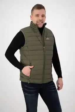 Wehkamp Kjelvik outdoor bodywarmer olijfgroen aanbieding