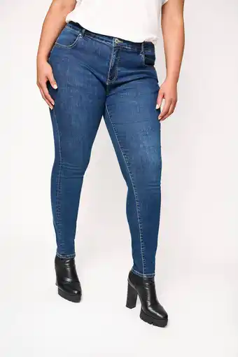 Wehkamp Exxcellent skinny jeans charlie blauw aanbieding