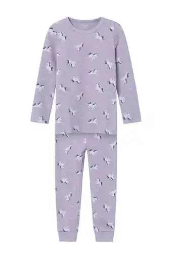 Wehkamp Name it mini nmfnightset unicorn lila aanbieding