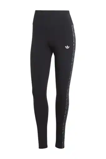 Wehkamp Adidas originals legging zwart/bladprint aanbieding