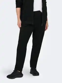 Wehkamp Only play curvy plus size joggingbroek onpmelina zwart aanbieding