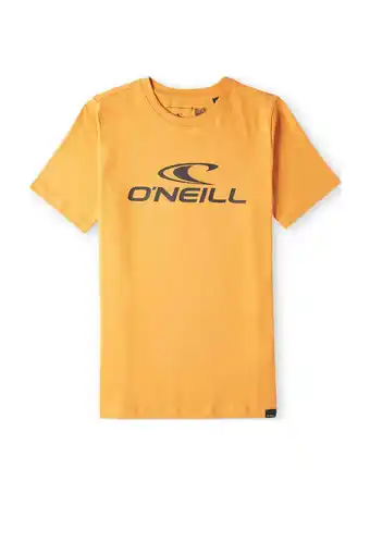 Wehkamp O'neill t-shirt wave met logo oranje aanbieding