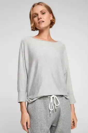 Wehkamp Q/s by s.oliver loose fit trui grijs aanbieding