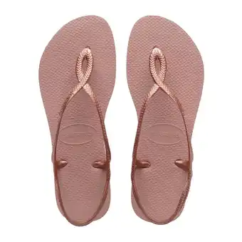 Wehkamp Havaianas kids luna sandalen rosé aanbieding