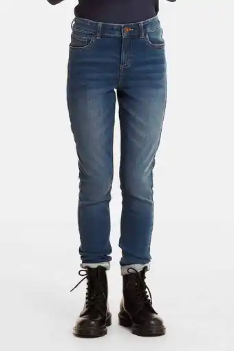 Wehkamp Anytime skinny jeans dark blue aanbieding