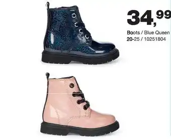 Bristol Boots - blue queen aanbieding