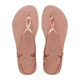 Wehkamp Havaianas kids luna sandalen roze aanbieding
