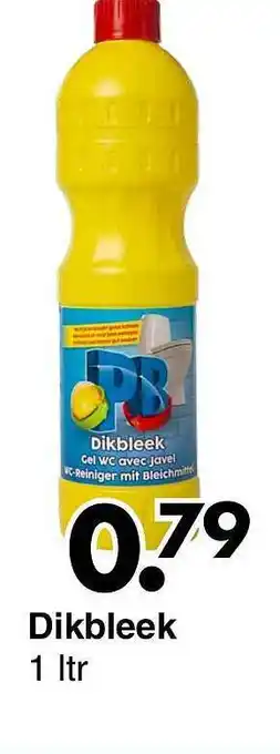 Wibra Dikbleek 1 ltr aanbieding