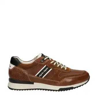Wehkamp Australian leren sneakers cognac aanbieding