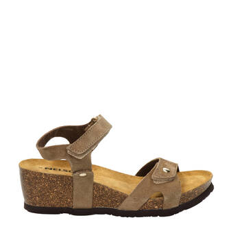 Wehkamp Nelson suède sandalen beige aanbieding