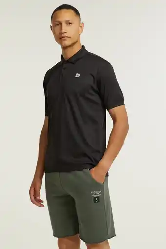 Wehkamp Donnay sportpolo zwart aanbieding