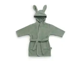 Wehkamp Jollein badstof badjas 3-4 jaar ash green aanbieding