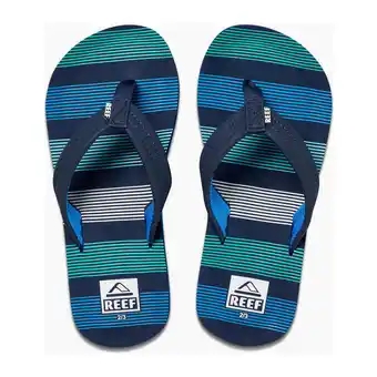 Wehkamp Reef kids ahi teenslippers blauw aanbieding