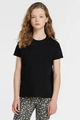 Wehkamp Anytime basic t-shirt zwart aanbieding
