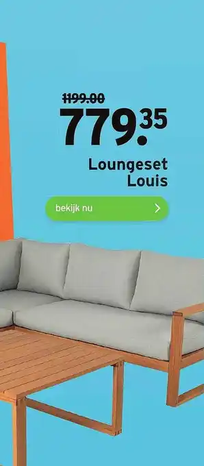 GAMMA Loungeset louis aanbieding