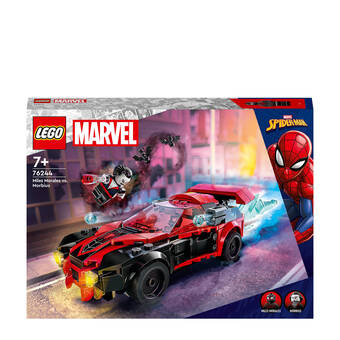 Wehkamp Lego super heroes miles morales vs. morbius 76244 aanbieding