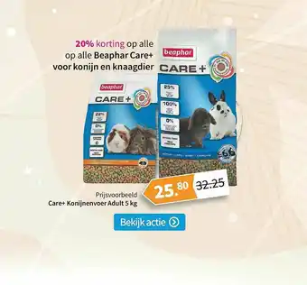 Plein.nl Beaphar Care+ Voor Konijn En Knaagdier 20% Korting aanbieding