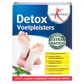 Wehkamp Lucovitaal detox voetpleisters - 10 stuks aanbieding
