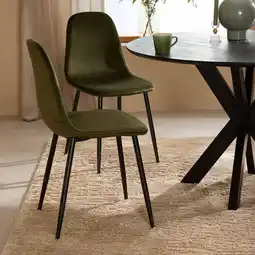 Wehkamp Wehkamp home eetkamerstoel jax (set van 2) aanbieding