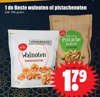 Dirk 1 de Beste walnoten of pistachenoten 150 gr aanbieding