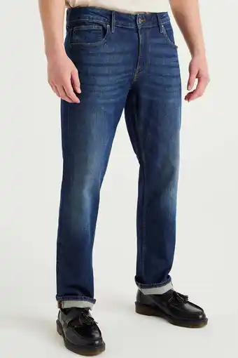 Wehkamp We fashion regular fit jeans dark denim aanbieding