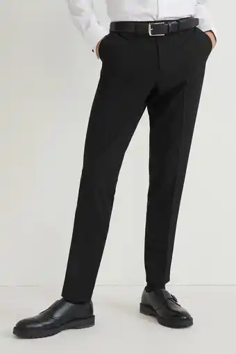 Wehkamp C&a slim fit pantalon zwart aanbieding