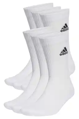 Wehkamp Adidas performance sportsokken - set van 6 wit aanbieding