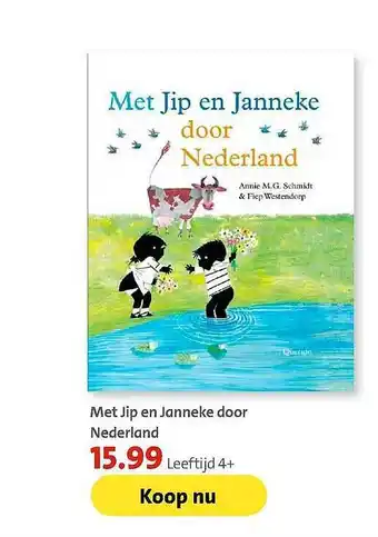 Bruna Met Jip En Janneke Door Nederland - Annie M.G. Schmidt & Fiep Westendorp aanbieding