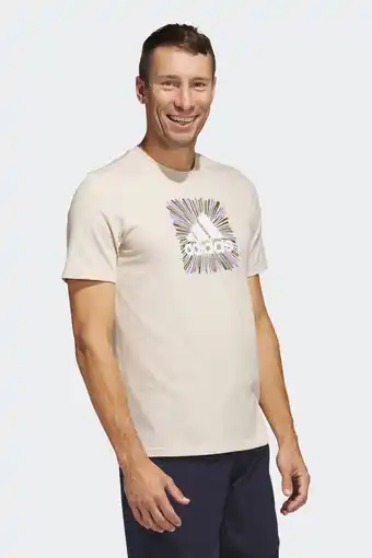 Wehkamp Adidas sportswear t-shirt beige aanbieding