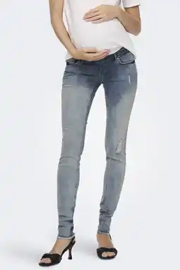 Wehkamp Only maternity skinny zwangerschapsjeans olmblush medium blue denim aanbieding