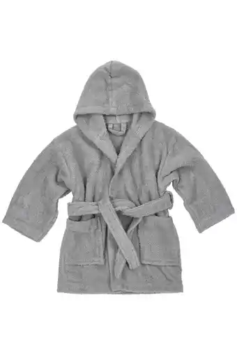 Wehkamp Meyco basic badstof badjas grijs aanbieding