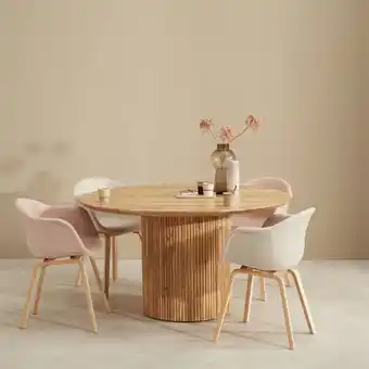 Wehkamp Wehkamp home eetkamertafel jaime (⌀140 cm) aanbieding