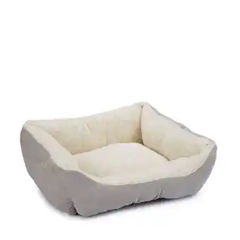 Wehkamp Beeztees kattenmand mogina-pluche- 45x37x18 grijs aanbieding