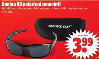 Dirk Dunlop HD polarized zonnebril aanbieding